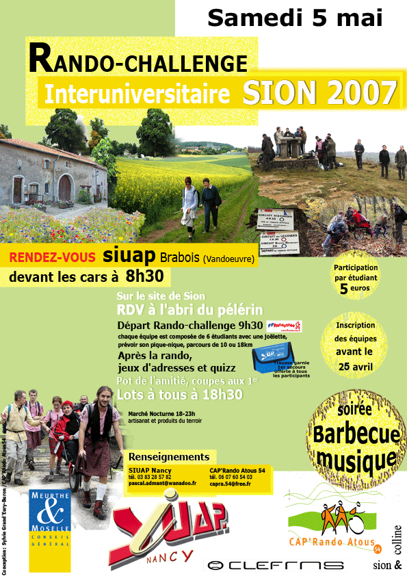 rando-challenge interuniversitaire -SION2007-5mai